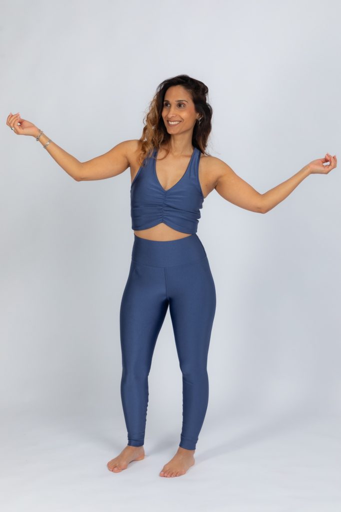 טייץ מבריק SIMBO POWER INDIGO