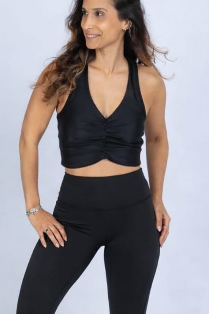 טופ SIMBO POWER BLACK מבריק