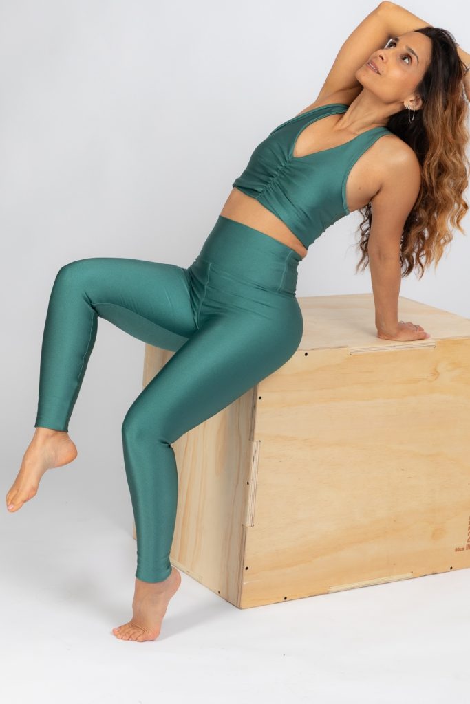 טייץ מבריק SIMBO POWER GREEN